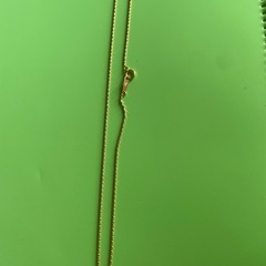 K18チェーンネックレス40cmの画像