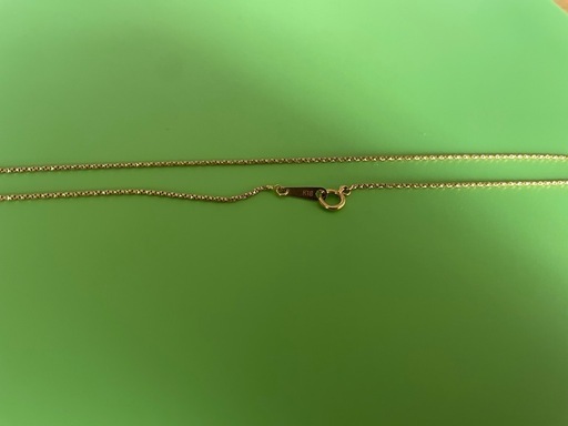 K18チェーンネックレス40cm