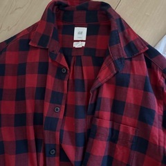 H&M長袖シャツ3枚セットメンズSの画像