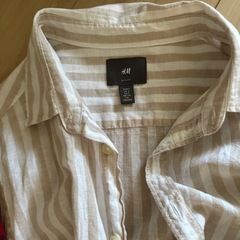 H&M長袖シャツ3枚セットメンズSの画像