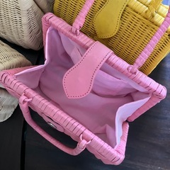 カゴバッグ4つセット②の画像