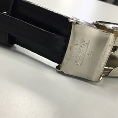 ベルト　Calf skin 仔牛　ブラックの画像