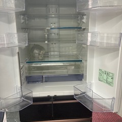 三菱　6ドア冷蔵庫の画像
