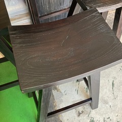 カウンターの椅子３つセットの画像