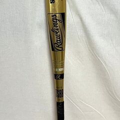【B163】中古/Rawlings/ローリングス/STAND-UP DOUBLE/野球/軟式/金属バット/MIZUNO/バットケース/2点セット の画像