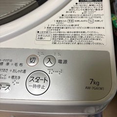 洗濯機の画像