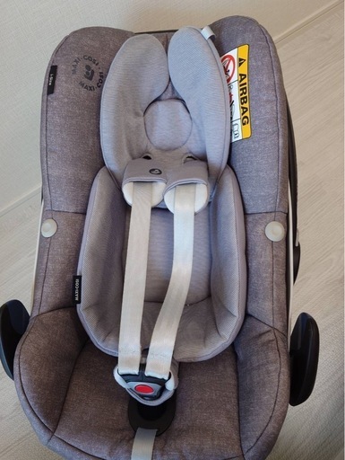 【美品】マキシコシ ペブルプロ アイサイズ【新生児～15ヶ月頃】R129適合