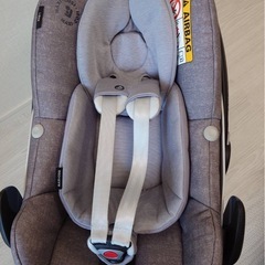 【美品】マキシコシ ペブルプロ アイサイズ【新生児～15ヶ月頃】R129適合の画像