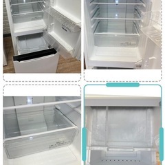 配送設置0円で🆗👌冷蔵庫&洗濯機分解洗浄済み✨✨電子レンジ　3点セット‼️の画像