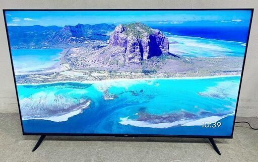 2024年製 TCL 4K液晶スマートテレビ 55V型 AlgoエンジンII ドルビーアトモス Google TV 55V6B リビング 中古家電 店頭引取歓迎 R9953