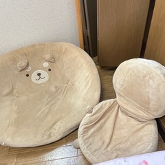 柴犬クッションチェア 2点セット
の画像