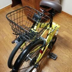 20インチ　6段変速　折りたたみ自転車の画像