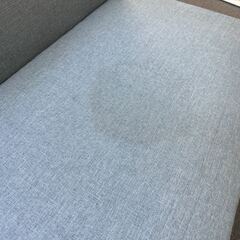 B品　ソファー　ブルー  青　2人掛けの画像