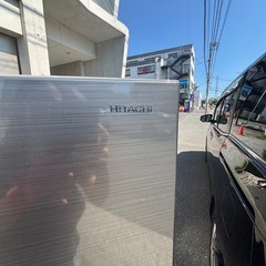 配達ご相談可　2022年 HITACHI/日立 RL-154NA 2ドア 冷凍 冷蔵庫 154L キッチン家電 動作品冷蔵庫　日立の画像