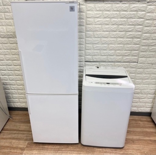 冷蔵庫&洗濯機分解洗浄済み✨✨容量大きめ‼️