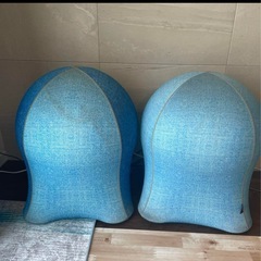 ジェリーフィッシュチェア バランスボール　椅子　2脚セットの画像