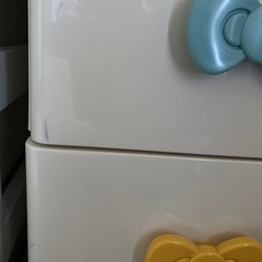 キティーリボン　収納棚
の画像