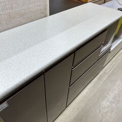 【ジャングルジャングル滋賀草津店】ジモティ来店特価!!　ｷｯﾁﾝｶｳﾝﾀｰ　ﾆﾄﾘ ｱﾙﾐﾅ2　J-250871の画像