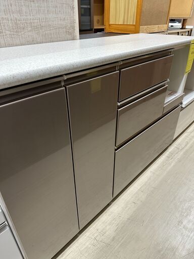 【ジャングルジャングル滋賀草津店】ジモティ来店特価!!　ｷｯﾁﾝｶｳﾝﾀｰ　ﾆﾄﾘ ｱﾙﾐﾅ2　J-250871