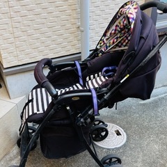AB型ベビーカー アップリカ カルーン プラスハイシートの画像