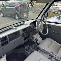 コミコミ価格 車検満タン 4WD 低走行 軽トラ ミニキャブバン パワステの画像