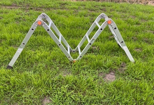 アルミブリッジ 折りたたみ式 シルバー