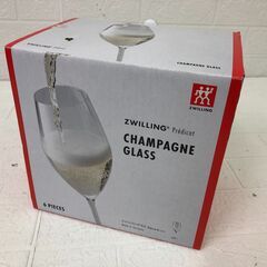 ZWILLING ツヴィリング シャンパングラス 260ml ６脚の画像