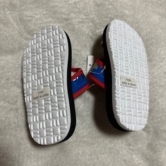 「新品、タグ付き」ゼンカイジャーのサンダル 17cmの画像