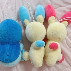 ポッチャマ マイナン プラスル ぬいぐるみセット ポケモンの画像