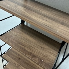 突っ張り壁面収納Nポルダ【ニトリ】(棚板、引き出し、その他拡張商品付)の画像