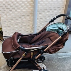 （美品）AB型ベビーカー ピジョン プレミージュの画像