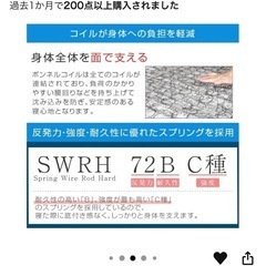 美品・シングルサイズ・マットレスの画像