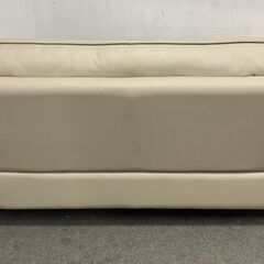 ニトリ 2人掛け ソファ ロゾ ベージュ ワイド セミハイバック 幅約180 スタイリッシュ リビング インテリア 中古家電 店頭引取歓迎 R9955の画像