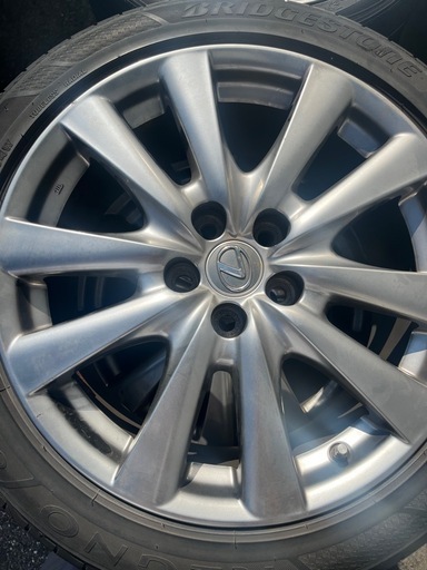 値下げしました！GS450h ホイール　235/45R18 PCD114.3 5穴