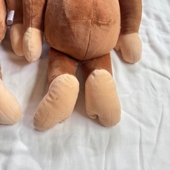 中古●2体セット●おさるのジョージ ぬいぐるみの画像