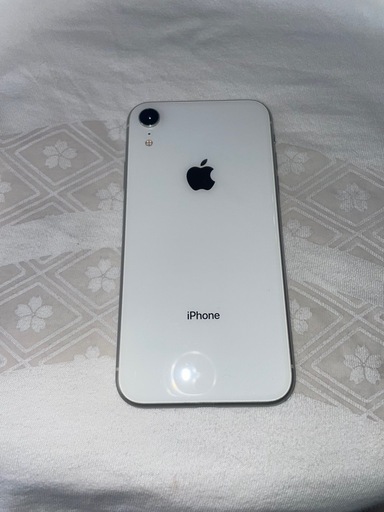 【中古】iPhone XR ホワイト