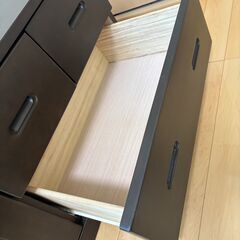 【美品】NITORI ローボード 120 ダークブラウン テレビ台 の画像