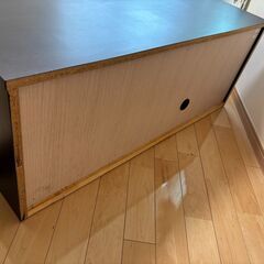 【美品】NITORI ローボード 120 ダークブラウン テレビ台 の画像