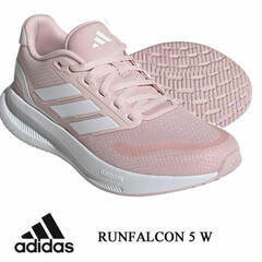 adidas　アディダススニーカー　ピンク　25cmの画像
