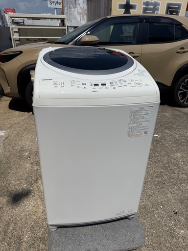 8kg洗濯機　乾燥4.5kg 東芝　2021年　内部分解クリーニング済み