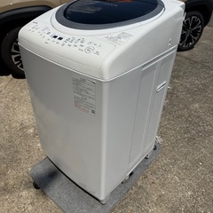 8kg洗濯機　乾燥4.5kg 東芝　2021年　内部分解クリーニング済みの画像