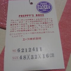 未使用 ACE 鞄 ピンクストライプ BOZZ AND MR.MOONGLASS お譲りします。＊石川県＊美川より＊期間限定の画像