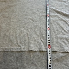 グレー フレアスリーブ Tシャツ　ザンパの画像