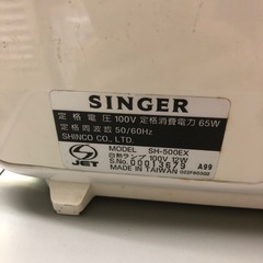 NO：3901  SINGER電動ミシン‼️お買い得品❣️の画像