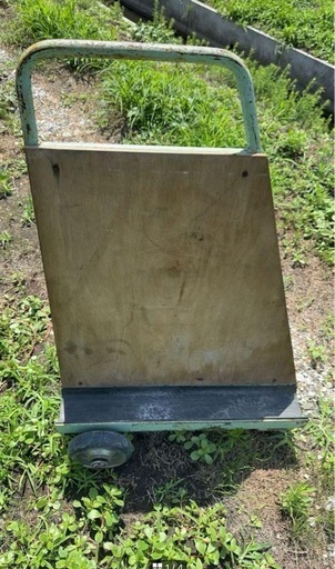 【引き取り　宮城　仙台】 ガラス サッシ 台車 立てかけ台車 板物運搬台車