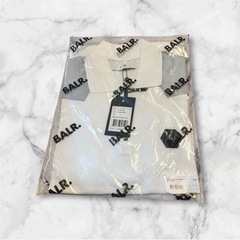 【新品未使用】BALR. ポロシャツ ホワイト 白 S Q+ REGULARの画像