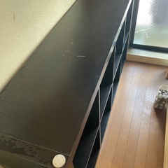値下げ！中古美品！黒い棚 の画像