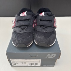 ニューバランス（16cm）ブラックの画像