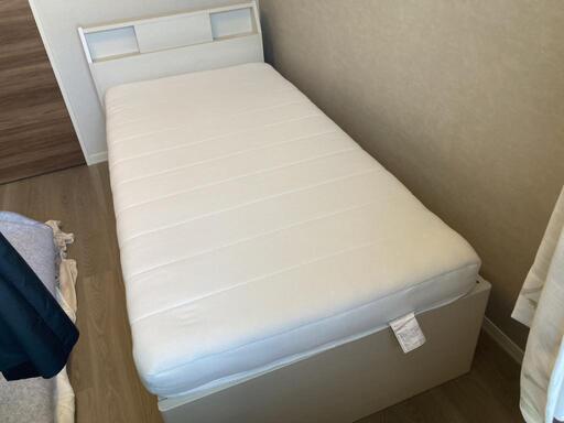 ☆北九州、福岡市周辺配送可【ニトリ】シングルベッドフレーム＋