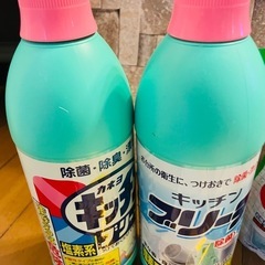 バスマジックリン2種／ビオリカハニーシャンプー／REVEURトリートメント／ジャバ／キッチンブリーチ／重曹 10個セット の画像